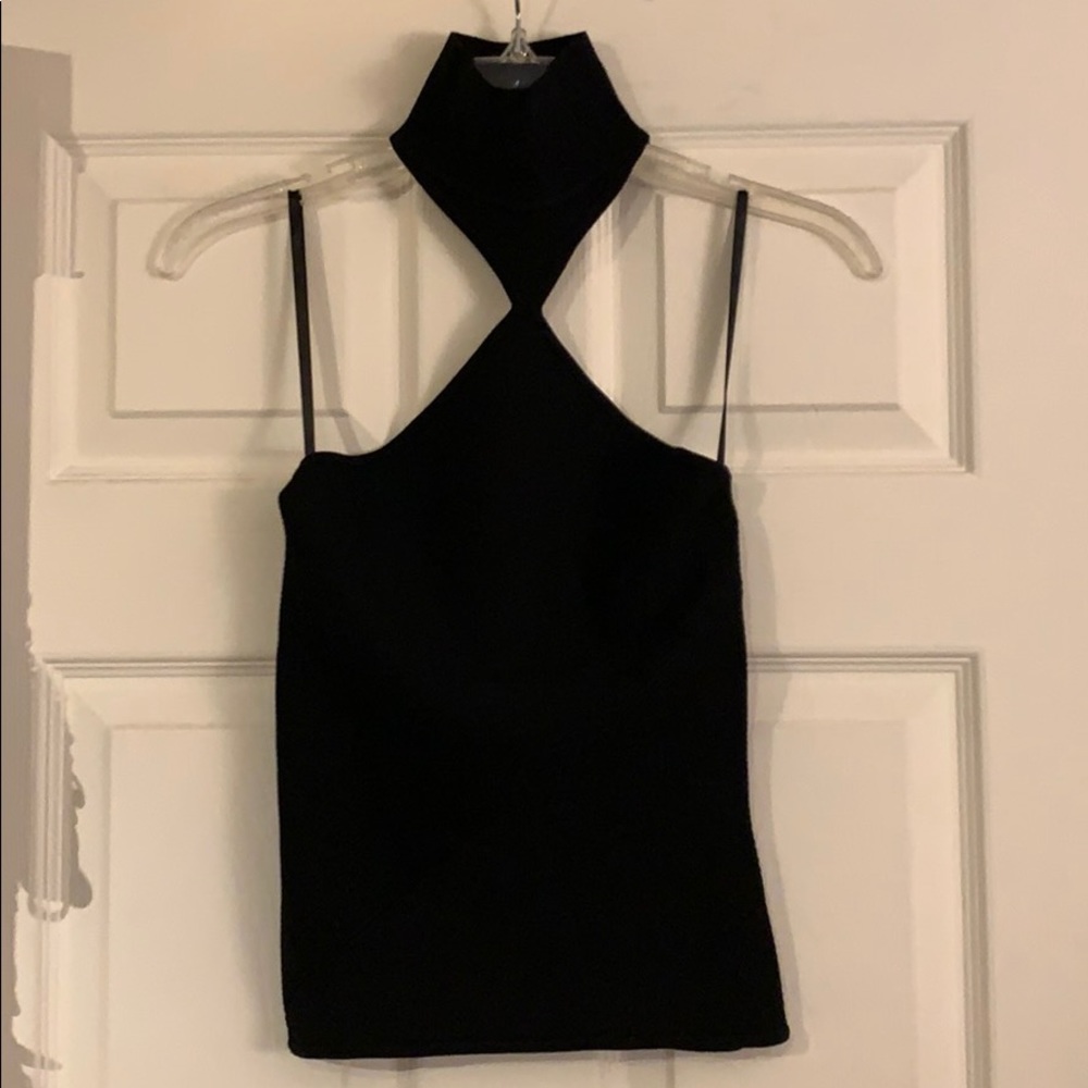 White House Black Market - XS - Halter Knit Top